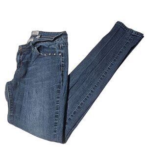 Saza Jeans Womens Size 7 Skinny Low Rise Medium Wash Denim Pants Juniors